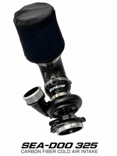 Load image into Gallery viewer, BLUE Seadoo 325 Carbon Fiber Cold Air Intake