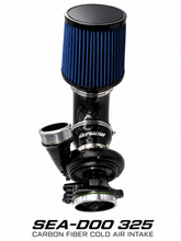 Load image into Gallery viewer, BLUE Seadoo 325 Carbon Fiber Cold Air Intake