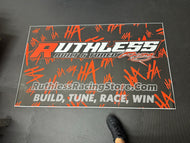 Ruthless Racing Banner 30” x 36”