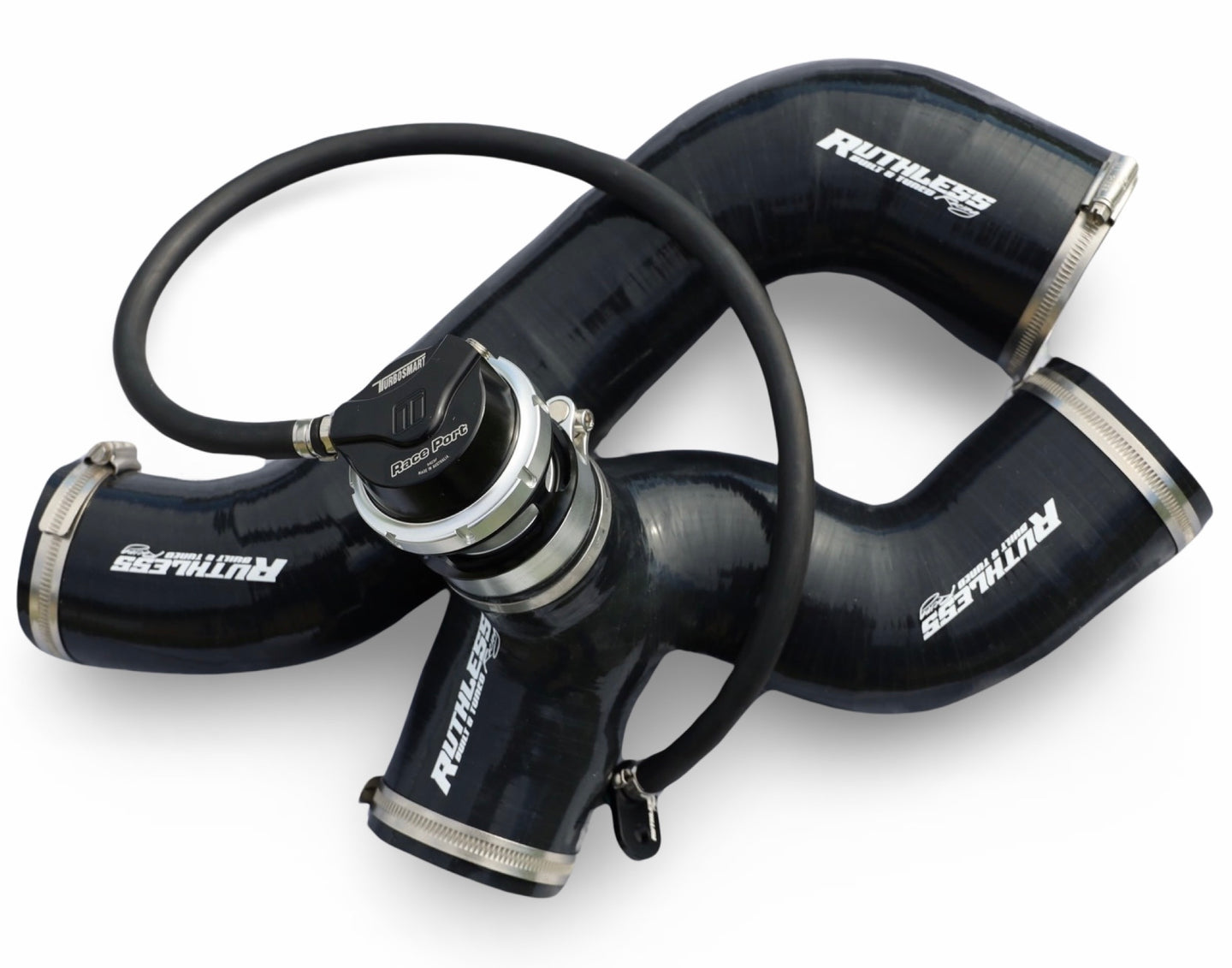 RUTHLESS SEA-DOO RXP-X RXT-X 300 INTERCOOLER TUBING UPGRADE KIT BOV & ADAPTER INCLUDED