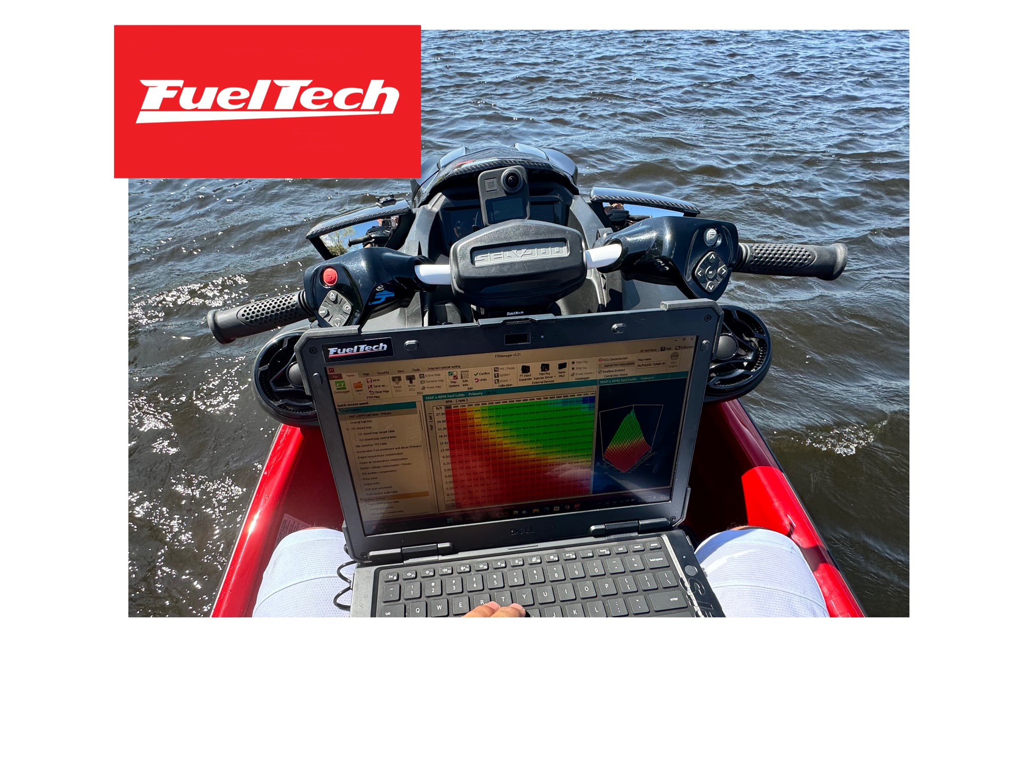 SEA DOO RXP-X / RXT-X 325 FUELTECH FT550 COMPLETE PNP KIT – RUTHLESS ...